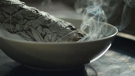 white sage, burning, smudging