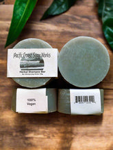Load image into Gallery viewer, natural shampoo bar, herbal, peppermint, rosemary essential oil
