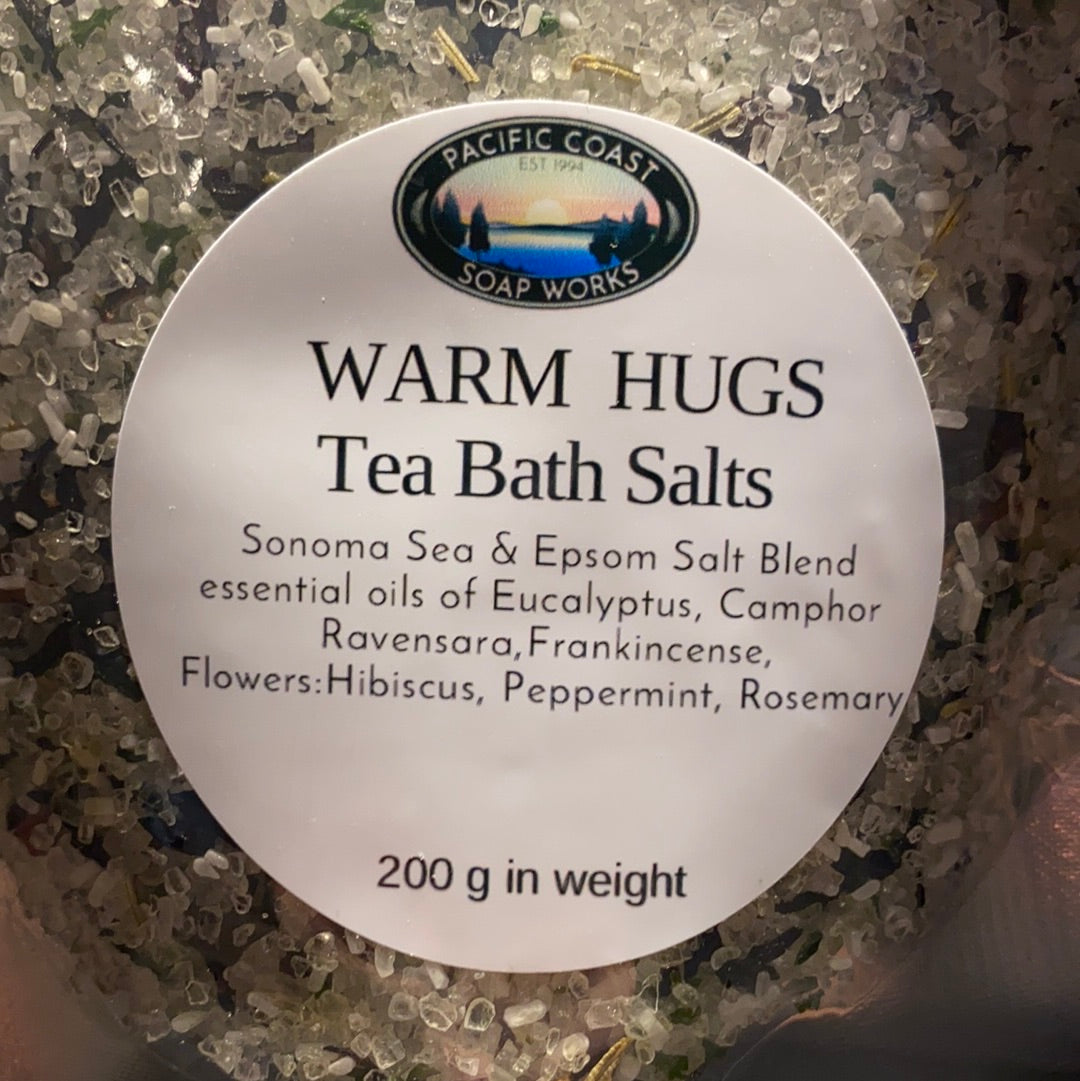 Warm Hugs Sea Salt Bath Tea
