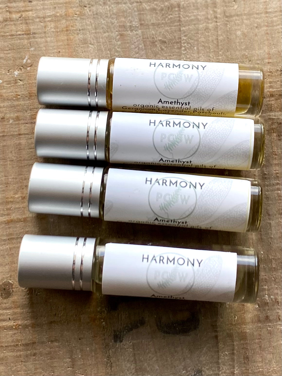 Harmony Amethyst Crystal Roller Ball