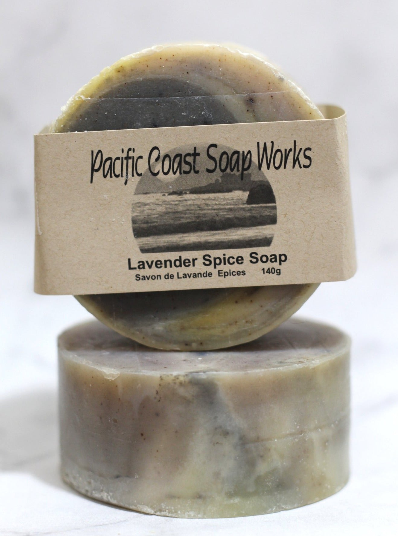lavender spice soap with Clove, Cinnamon & Allspice. vancouver soap company. handmade soap canada