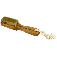 Load image into Gallery viewer, boar bristle nail brush dual sided
