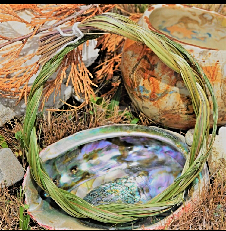 sweetgrass braids prayer healing smudging