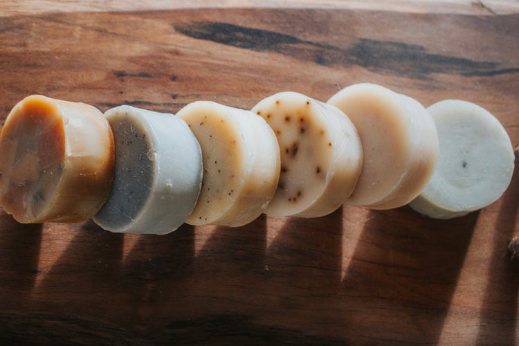 botanical natural soap bar