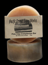 Load image into Gallery viewer, pink clay complexion bar. pink clay soap. soap works. handmade soap canada. natural soap companies. vancouver soap company.
