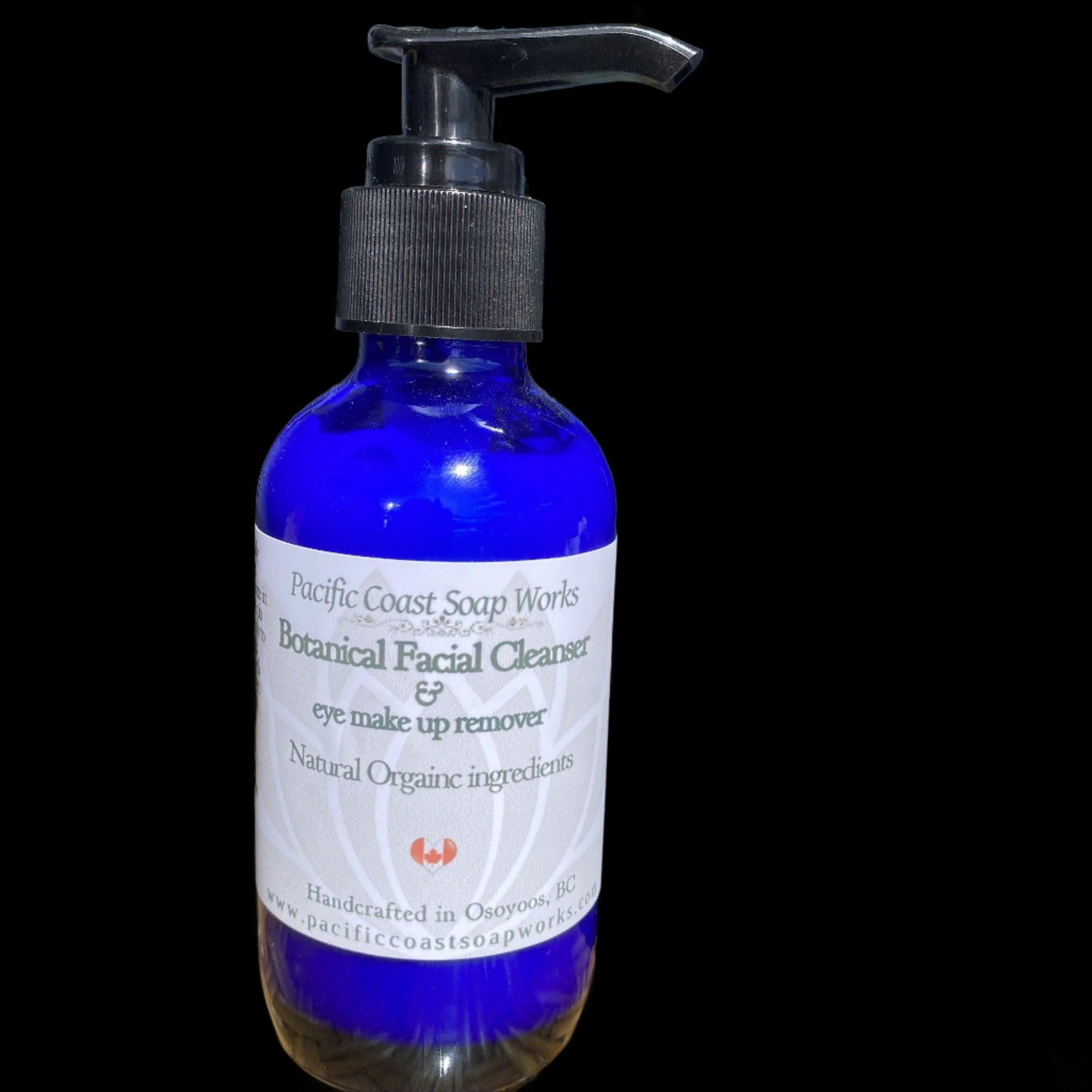 botanical make up remover rosemary, tea tree oil