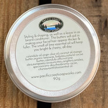 Load image into Gallery viewer, Lime beard butter balm. Beeswax beard balm. Lime beard balm
