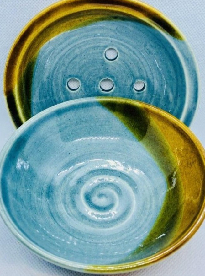 ceramic 2 piece soap dishes