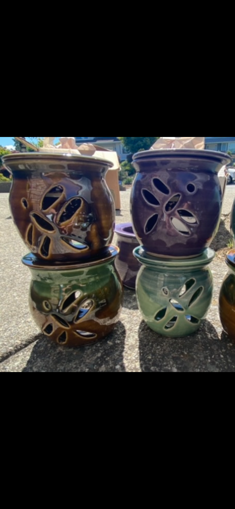 glazed pottery diffusers