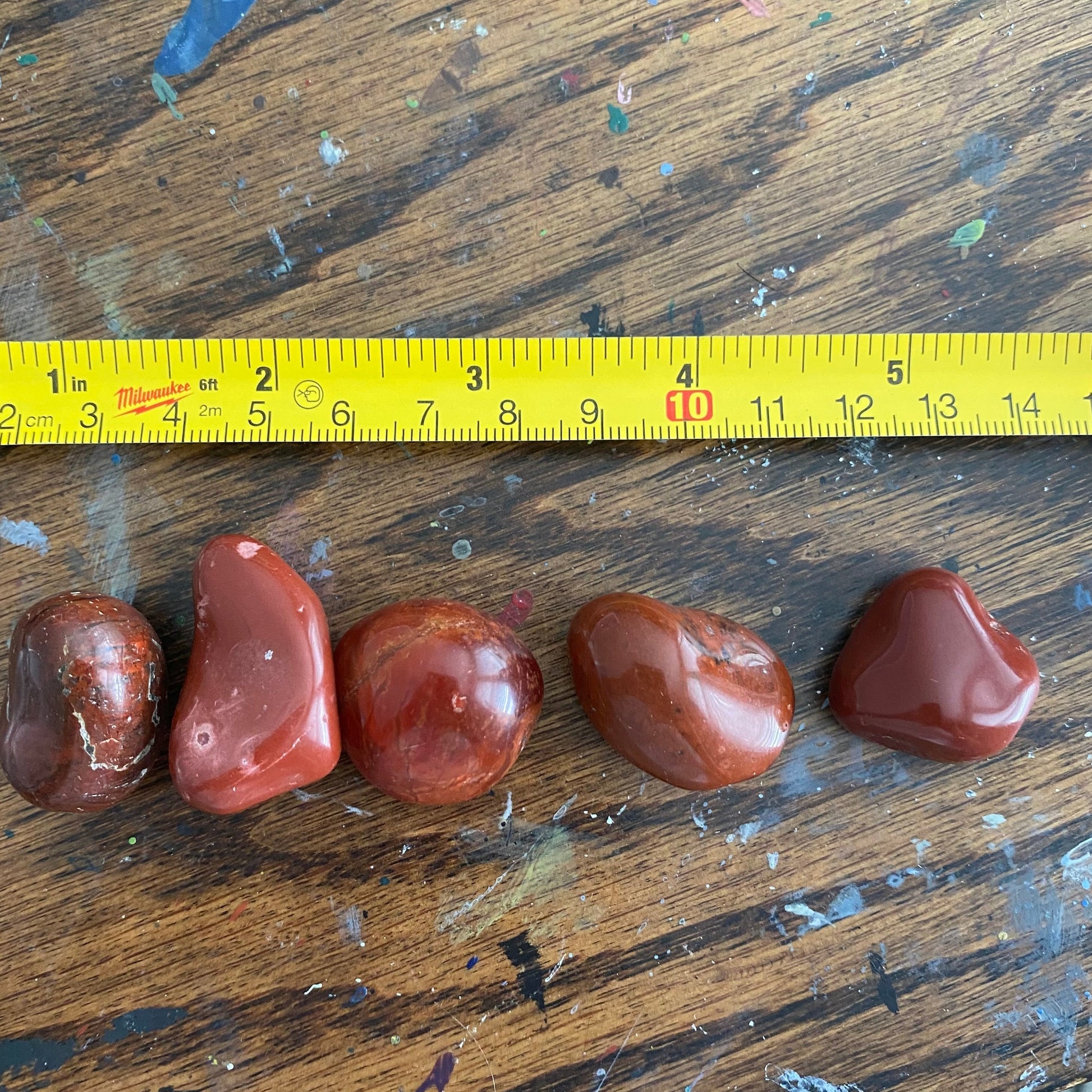 red jasper gemstone tumbled energy and sleeping