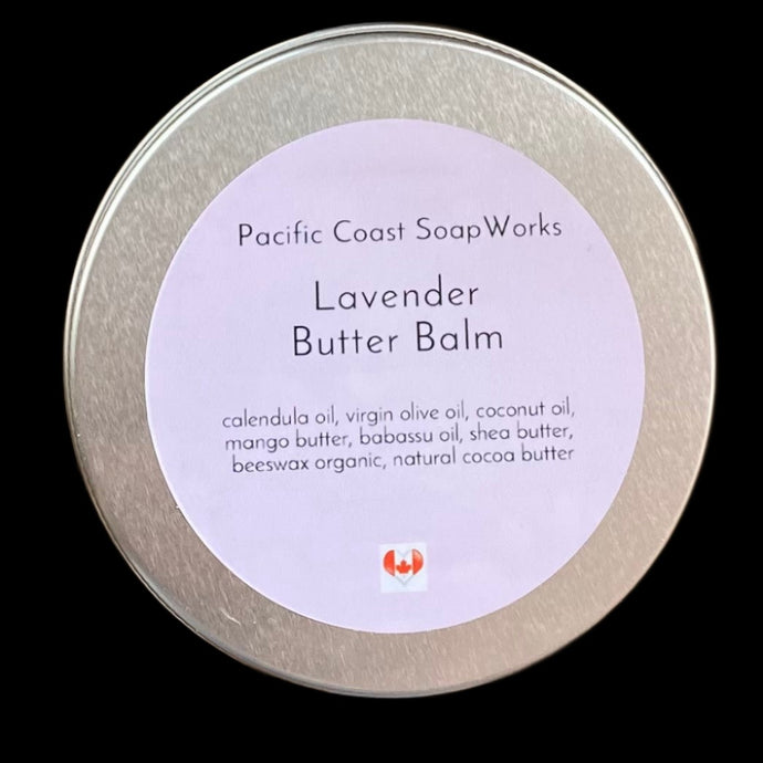 Lavender body butter balm. Beeswax body butter
