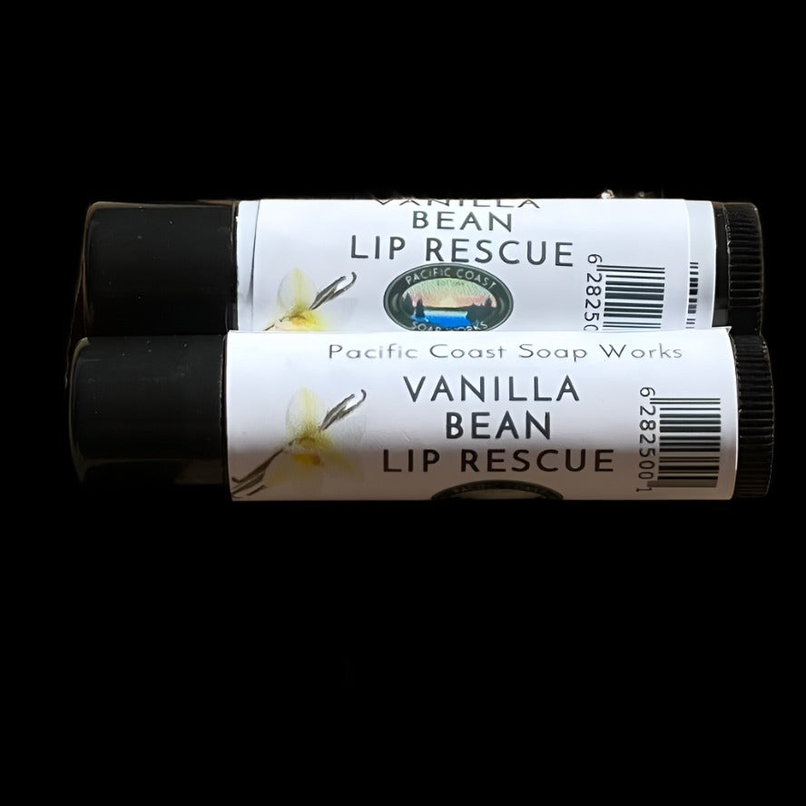All natural vanilla lip balm. Vanilla lip rescue