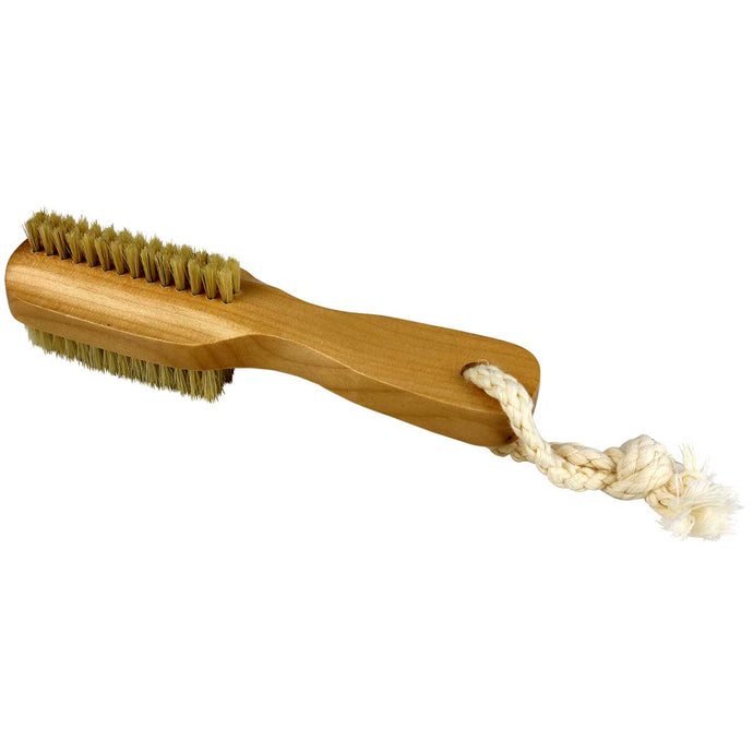 2 sided nail brush boar bristle