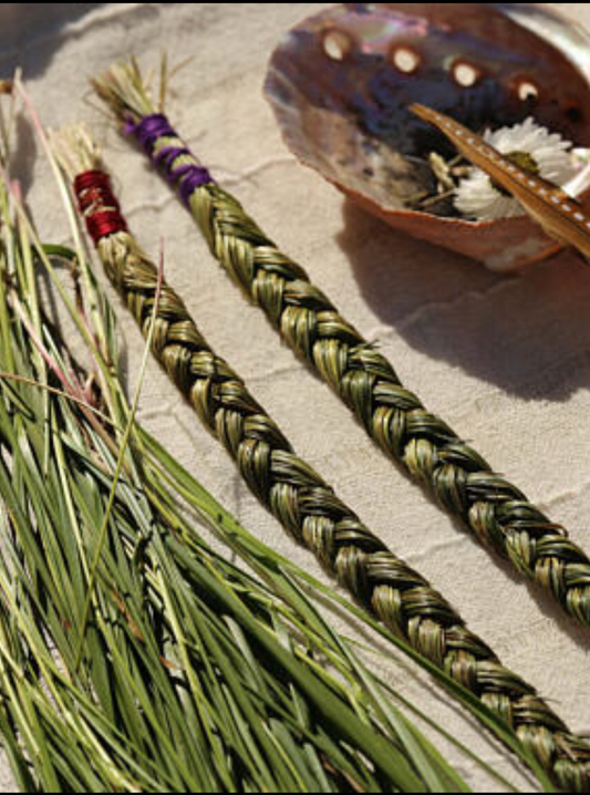 sweetgrass braids healing herbs